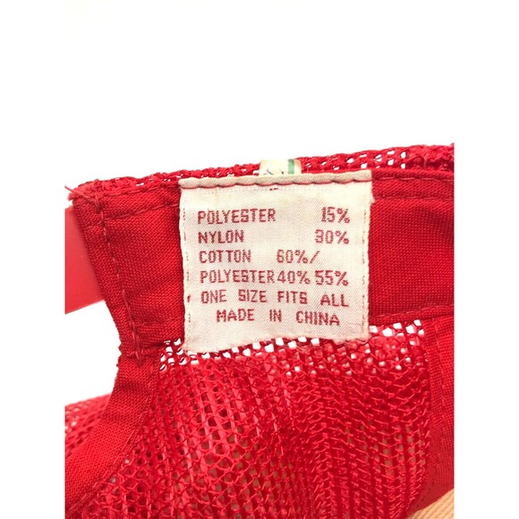 Vintage 80s Seagram's Cooler Mesh Trucker Hat Citrus & White Wine Beverage - Picture 4 of 4